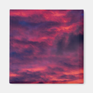Aimant août rouge