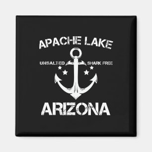 Aimant Apache Lake Arizona Drôle de pêche Camping été G