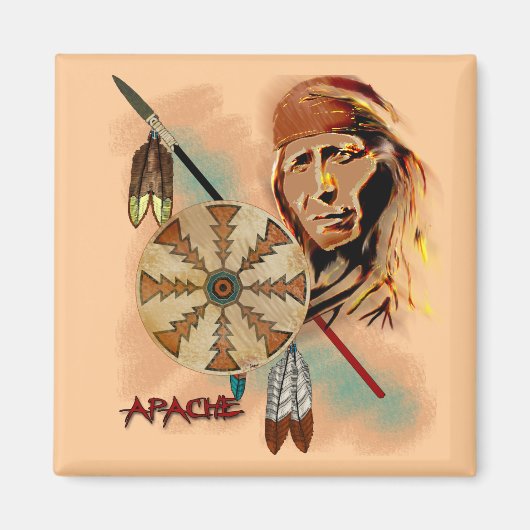 Aimant Apache Warrior (Devant)