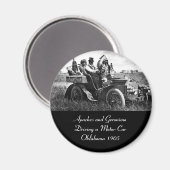 AIMANT APACHES ET GERONIMO CONDUISANT UNE VOITURE À MOTEU (Recto/Verso)