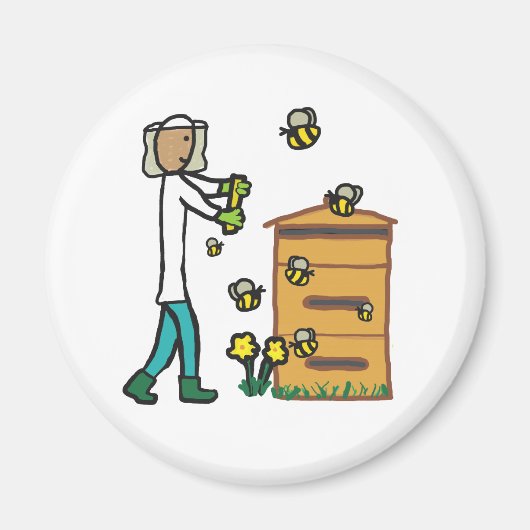 Aimant Apiculture (Devant)