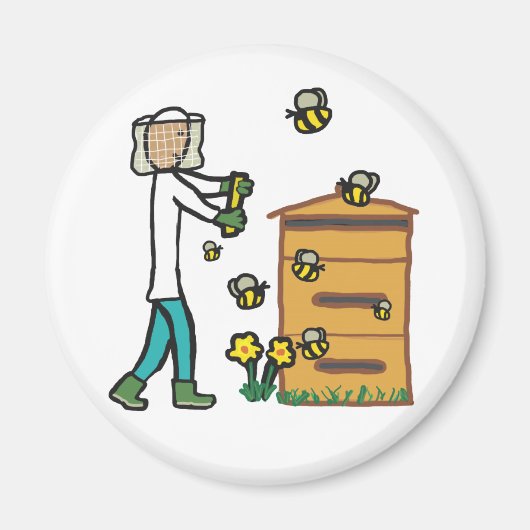 Aimant Apiculture (Devant)