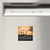 Aimant Apocalypse 5 Lion de Juda Trois Croix Coucher du s (In Situ (Lave-vaisselle))