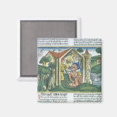 Aimant Apocrypha : Le Tobit est aveuglé par les gouttes d (Recto/Verso)