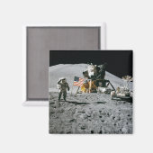 Aimant Apollo 15 Lunar Module Lune Landing Nasa 1971 (Recto/Verso)