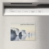 Aimant Apostles Îles Nationales Lakeshore Aquarelle (In Situ (Lave-vaisselle))