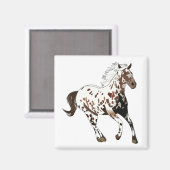 Aimant Appaloosa Horse (Recto/Verso)