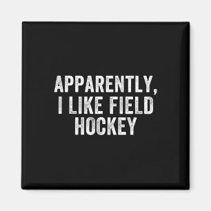Aimant Apparemment j'aime le hockey, drôle de saison de h