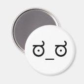 Aimant Apparence De Désapprobation (Recto/Verso)