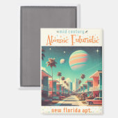 Aimant Appartements Atomic Futuristic New Florida (Recto/Verso)