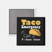 Aimant Appel d'urgence Taco 9 Juan Juan (Recto/Verso)