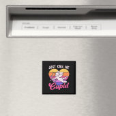 Aimant Appelez-Moi Simplement Cupidon Saint-Valentin Flèc (In Situ (Lave-vaisselle))
