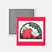 Aimant Apple (Recto/Verso)