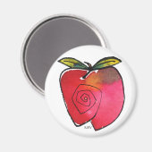 Aimant Apple, Arrondi (Recto/Verso)