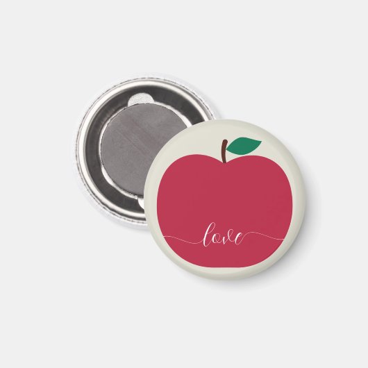Aimant Apple Christmas Tree Ornament (Recto/Verso)