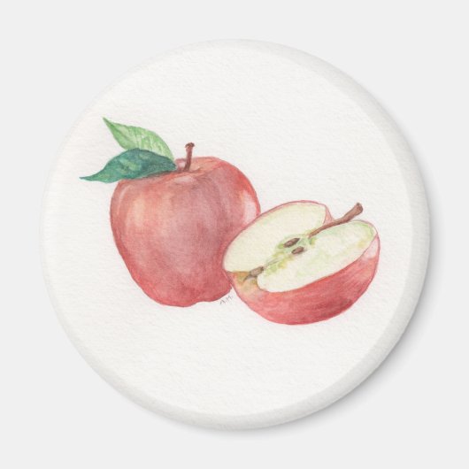 Aimant Apple et demi (Devant)