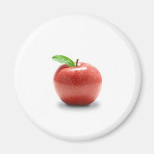 Aimant Apple rouge