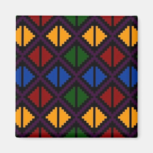 Aimant "Apple Slice" - multicolore (Devant)