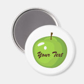 Aimant Apple vert (Recto/Verso)