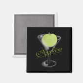 Aimant Apple vert Appletini (Recto/Verso)