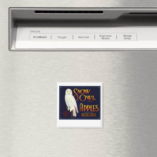 Aimant Apples de Snow (In Situ (Lave-vaisselle))