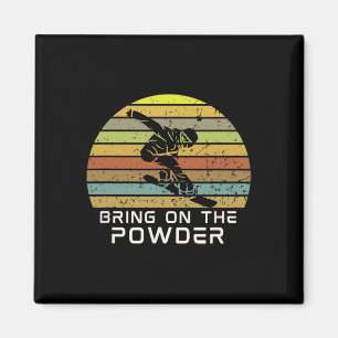 Aimant Apportez Le Power Snowboard Funny Snowboard