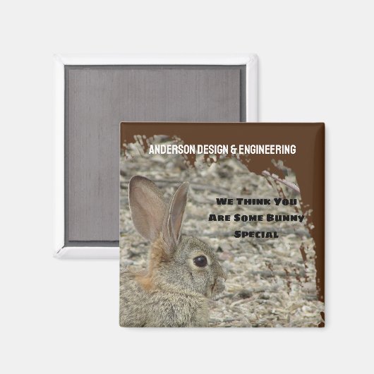 Aimant Appréciation de l'employé Entreprise de jeu de lap (Recto/Verso)