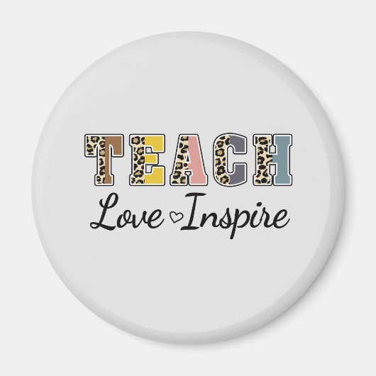 Aimant Apprendre, Amour, Inspirer (Devant)