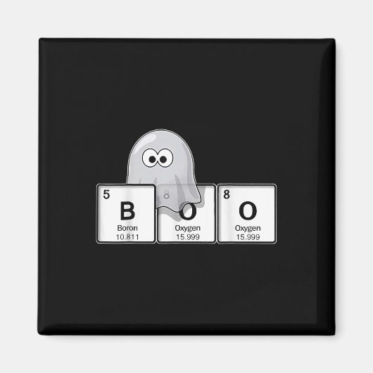 Aimant Apprendre La Chimie Avec Les Fantômes Professeur B (Devant)