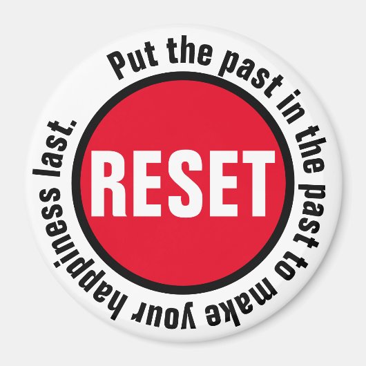 Aimant Appuyez sur le bouton Réinitialiser (Devant)