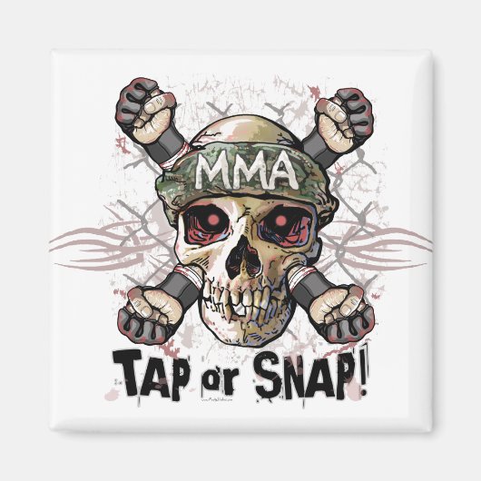 Aimant Appuyez sur ou accrochez l'engrenage MIXED MARTIAL (Devant)