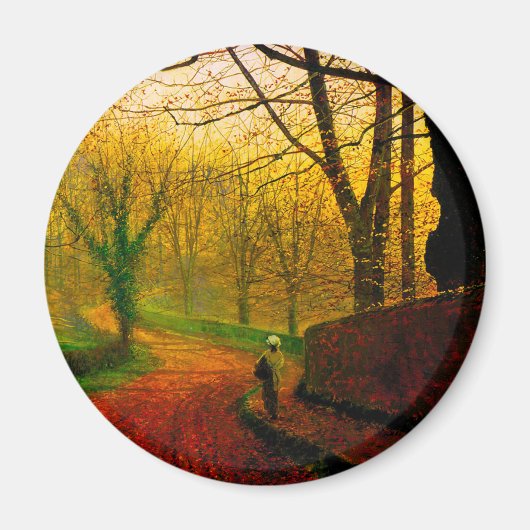 Aimant Après-midi de novembre à Stapleton Park Grimshaw (Devant)