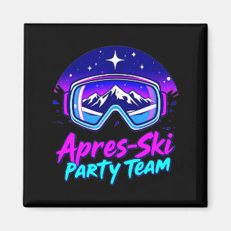 Aimant Apres ski party vibes – snowy mountain nightlife A