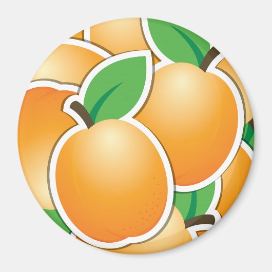 Aimant Apricot funky (Devant)