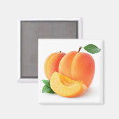 Aimant Apricots frais (Recto/Verso)