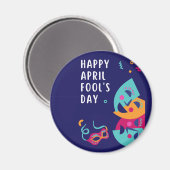 Aimant April Fool's day Paper Plate (Recto/Verso)