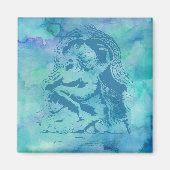 Aimant Apsara - Blue (Devant)