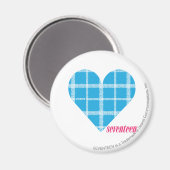 Aimant Aqua 2 plaid (Recto/Verso)