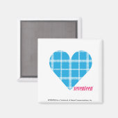 Aimant Aqua 2 plaid (Recto/Verso)