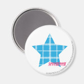 Aimant Aqua 3 plaid (Recto/Verso)