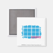 Aimant Aqua 4 plaid (Recto/Verso)
