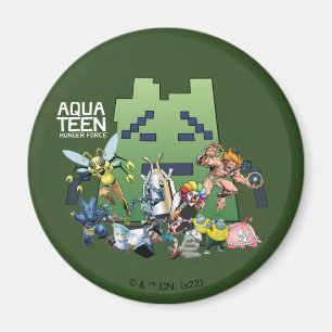 Aimant Aqua Ados des vilains de la force de la faim