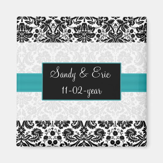 Aimant aqua Enregistrer l'aimant de date (Devant)