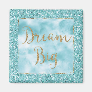 Aimant Aqua Parties scintillant Gold Dream