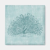 Aimant Aqua Peacock (Devant)