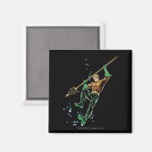 Aimant Aquaman avec Spear (Recto/Verso)