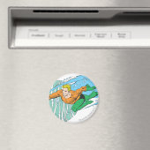 Aimant Aquaman saute à gauche (In Situ (Lave-vaisselle))