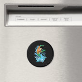 Aimant Aquaman saute dans la vague (In Situ (Lave-vaisselle))