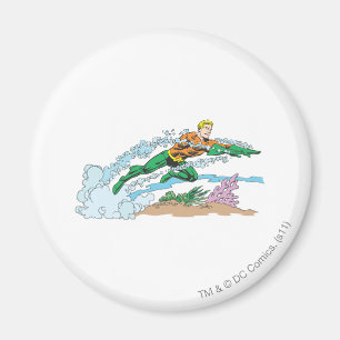 Aimant Aquaman saute sur Coral
