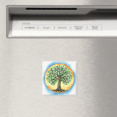 Aimant Aquarelle Arbre de vie (In Situ (Lave-vaisselle))